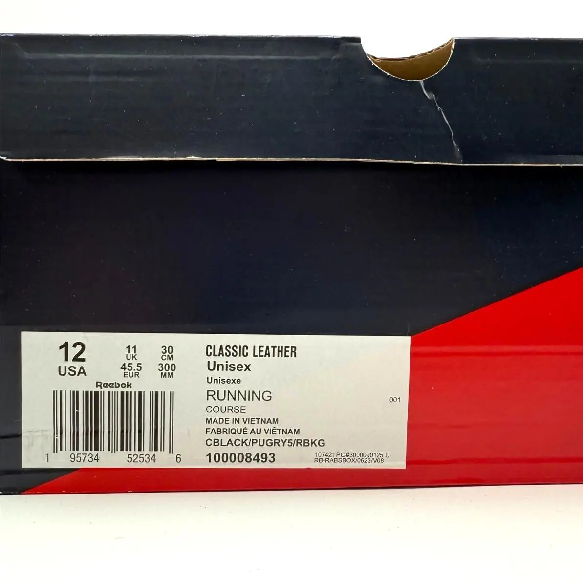 Reebok shoes - Reebok Classic Leather - Classic Leather - 100008493 - Black 37