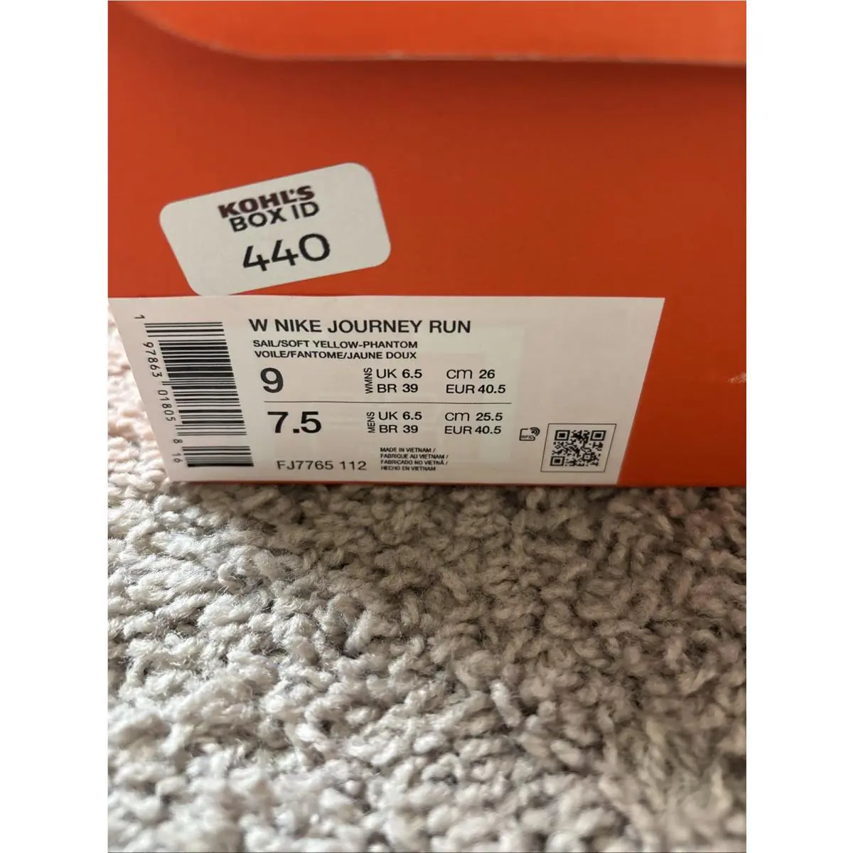 Nike shoes - Nike Journey Run - Journey Run - FJ7765-112 - White 1