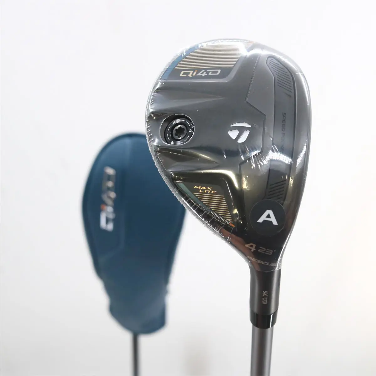 Taylormade Qi4D Max Lite Rescue 4 Hybrid 23 Deg Graphite Reax 45 Senior A-158534