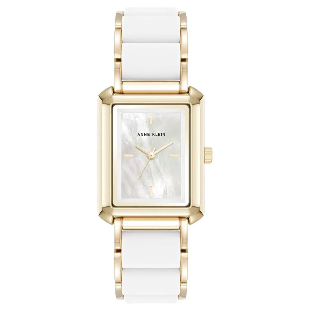 Anne Klein Women`s Classic White Dial Watch - AK/5278GPWT