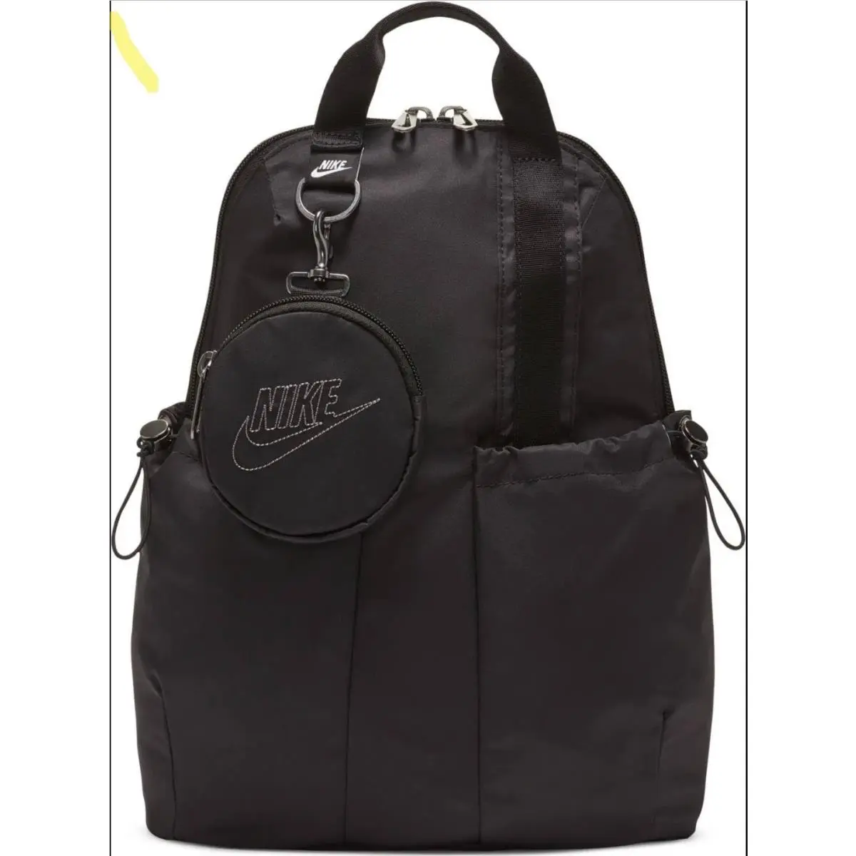 Sportswear Futura Luxe Women`s Mini Backpack Black CW9335-010 Rare by Nike