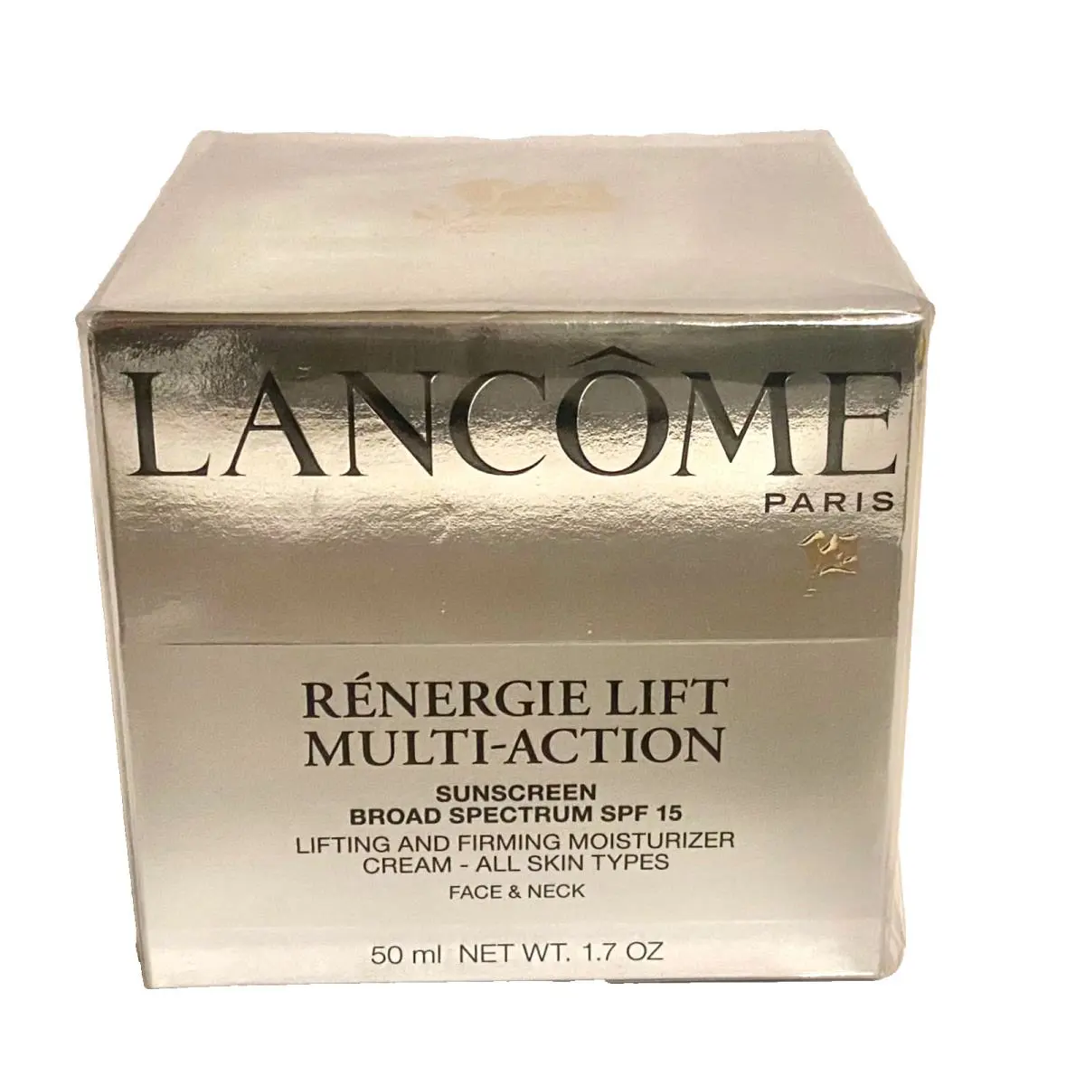 Lancome Renergie Lift Multi-action Spf 15 Cream 1.7oz /50ml Face + Neck