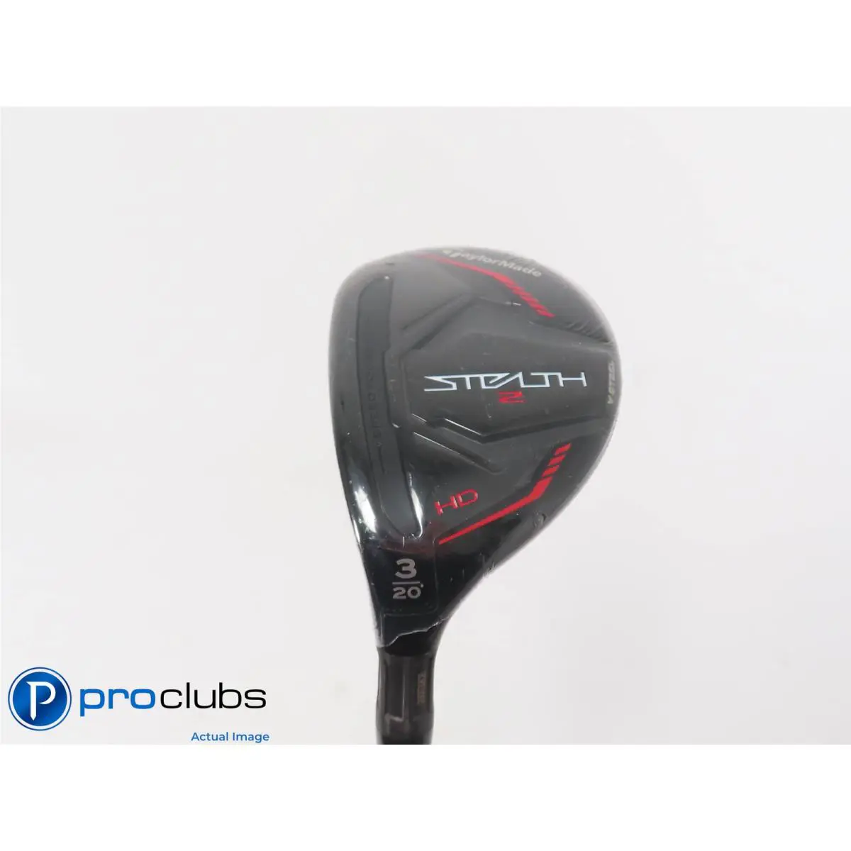 Left Handed Taylormade Stealth2 HD 20 3 Hybrid - Fuji Pro 2.0 Reg - 472189