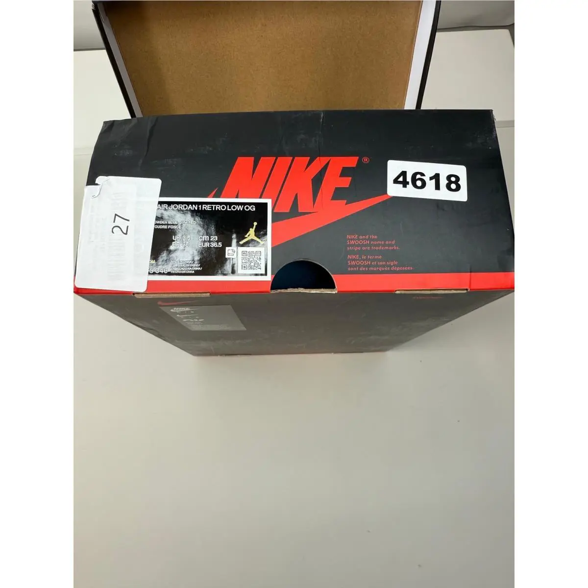 Nike shoes - Air Jordan 1 Retro Low OG - Black 6
