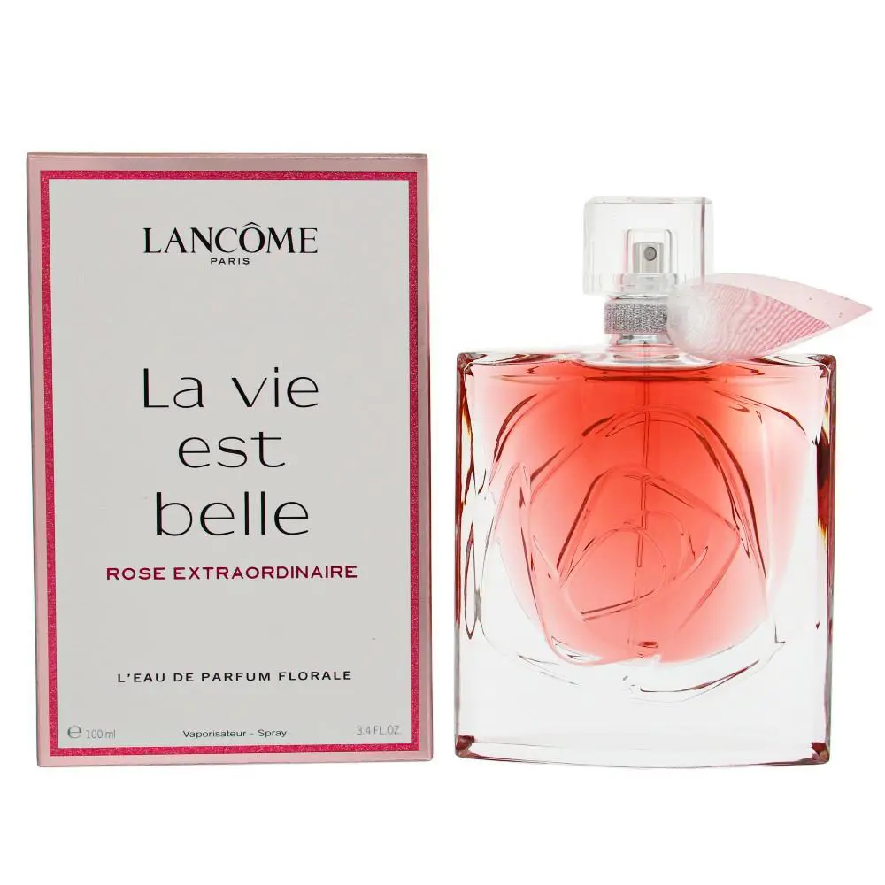 La Vie Est Belle Rose Extraordinaire 3.4 Oz L`eau De Parfum Spray by Lancome