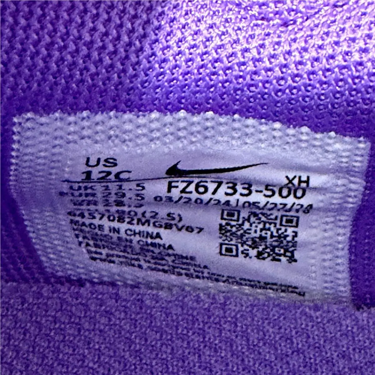 Nike shoes - Giannis Immortality 4 Ps - Giannis Immortality - Fz6733500 - Purple (UPC: 197597367576) 4