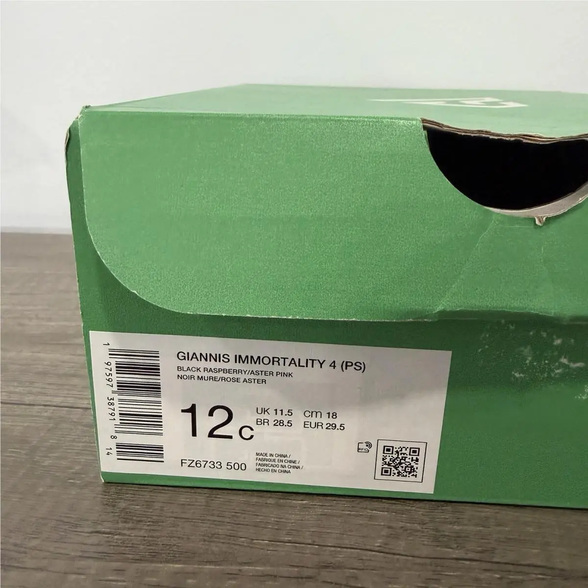 Nike shoes - Giannis Immortality 4 Ps - Giannis Immortality - Fz6733500 - Purple (UPC: 197597367576) 6
