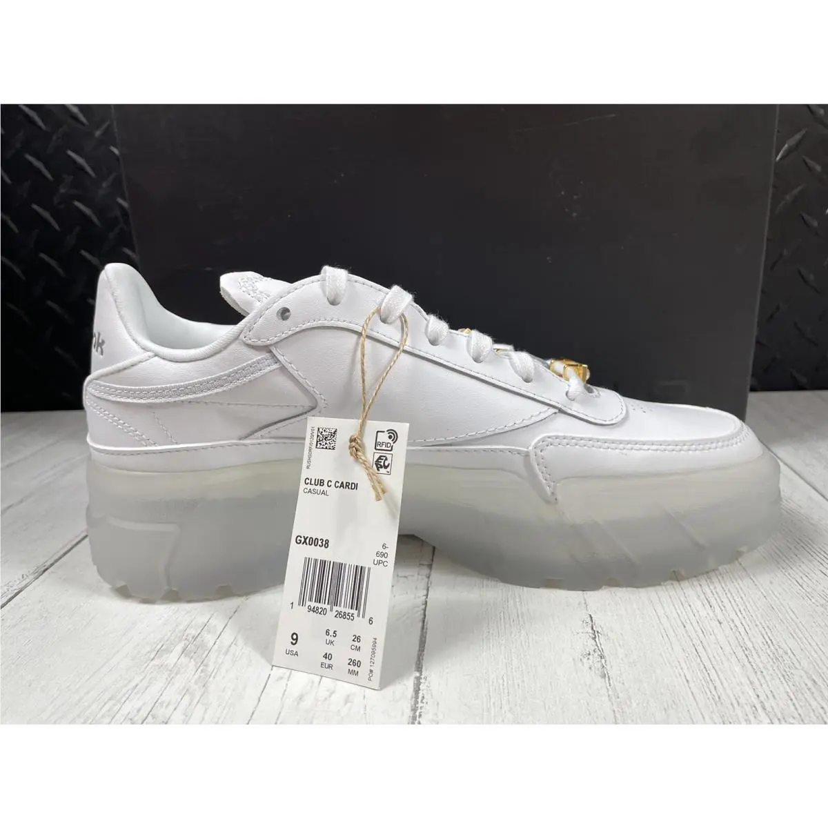 Reebok shoes - Reebok Club C - Club - GX0038 - White (UPC: 0194820268556) 8