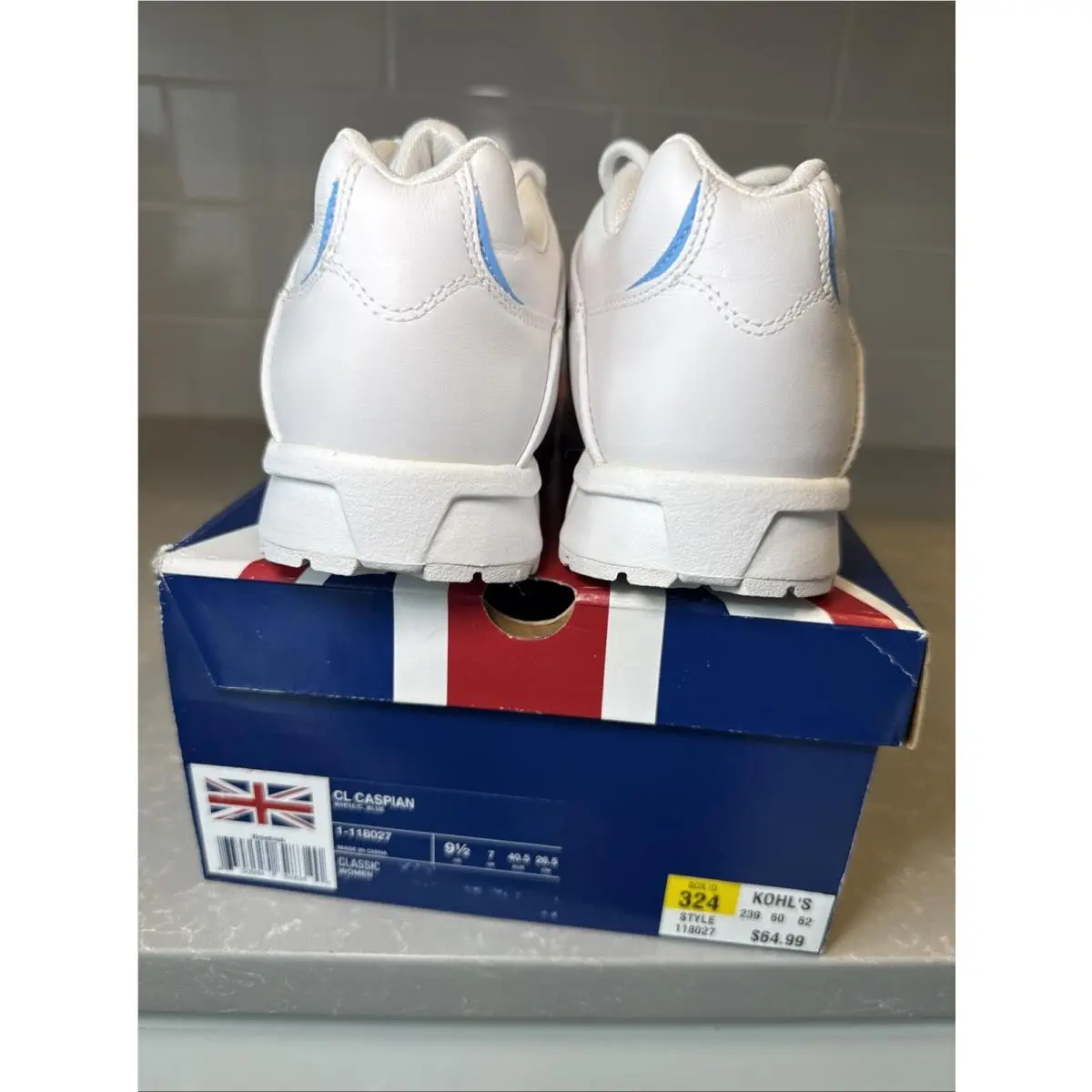 Reebok shoes - CL Caspian - Caspian - 118027 - White (UPC: 0054871013157) 3