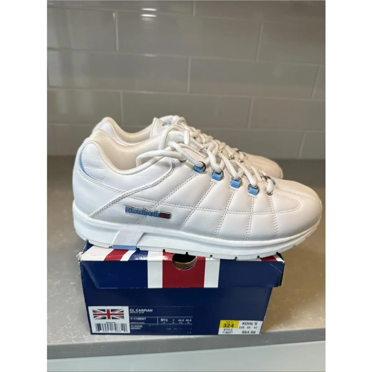 Reebok shoes - CL Caspian - Caspian - 118027 - White (UPC: 0054871013157) 4