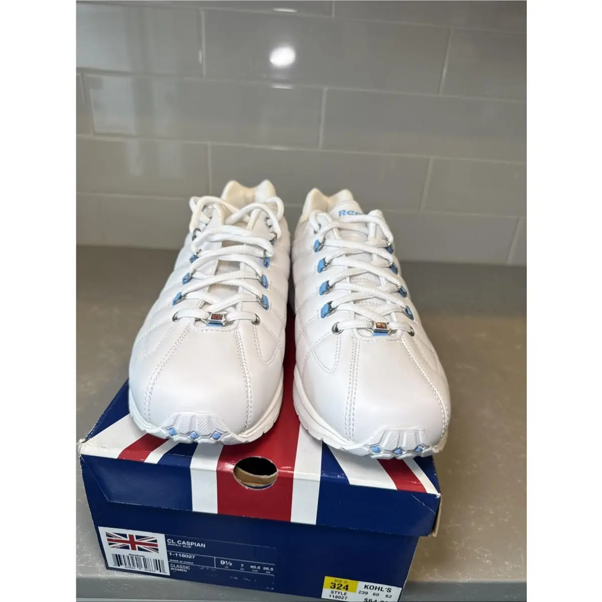 Reebok shoes - CL Caspian - Caspian - 118027 - White (UPC: 0054871013157) 5