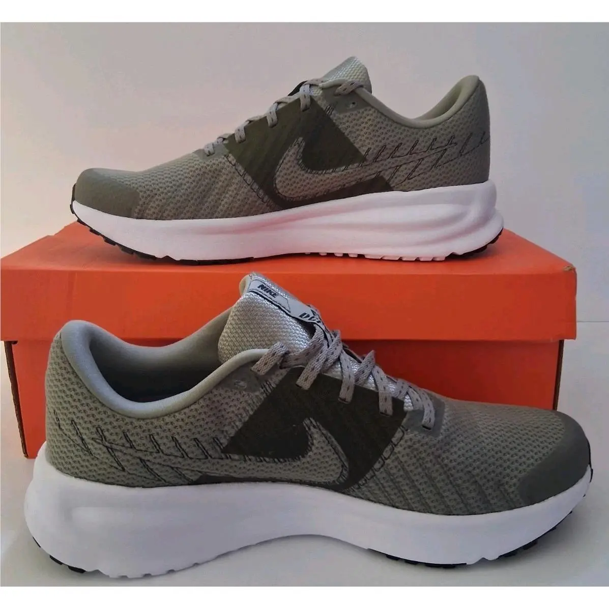 Nike shoes - Nike Run Defy - Run Defy - HM9594 300 - Light Army/ Black /Iron Grey 0