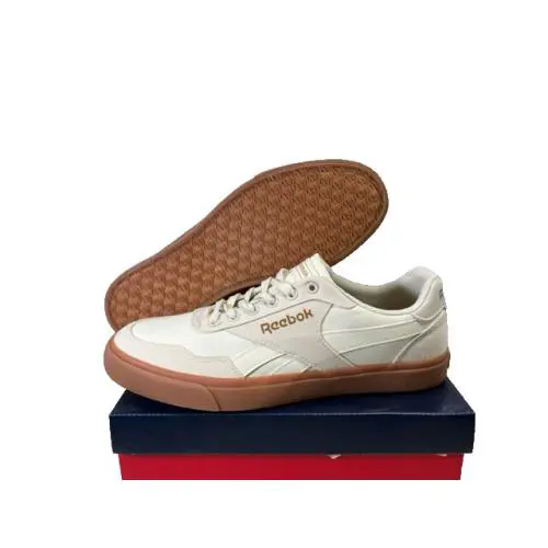 Reebok Classic Club C Sneaker Trainers Casual Men Shoes Cream/gum/ Size 10.5 - CREAM/GUM - 30130MCCJ