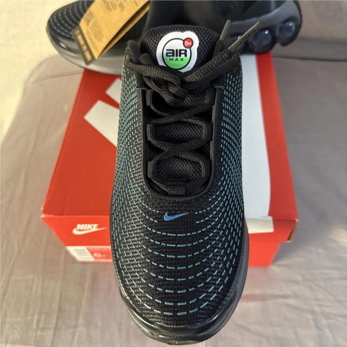 Nike shoes - Nike Air Max Dn - Air Max - FB8987-010 - Black/Hyper Cobalt/Rage Green/White 0