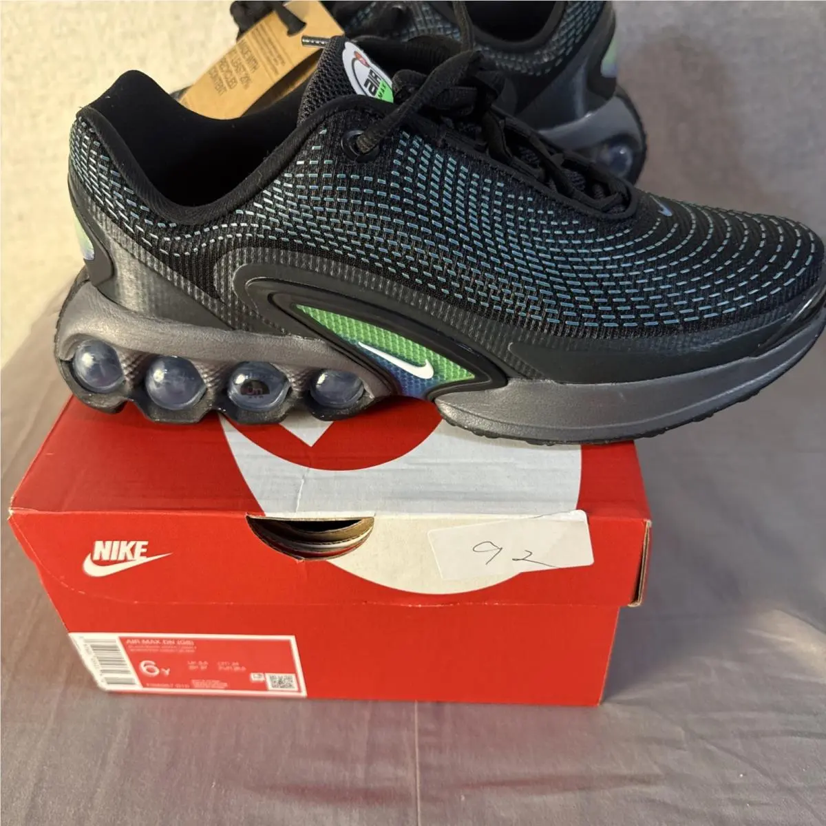 Nike shoes - Nike Air Max Dn - Air Max - FB8987-010 - Black/Hyper Cobalt/Rage Green/White 1