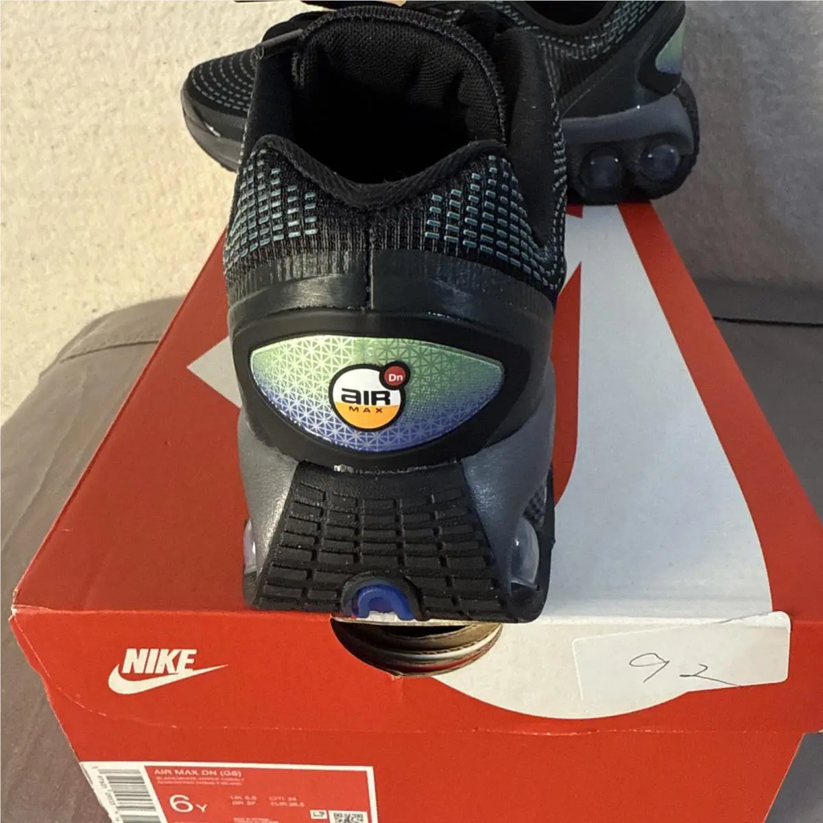 Nike shoes - Nike Air Max Dn - Air Max - FB8987-010 - Black/Hyper Cobalt/Rage Green/White 2