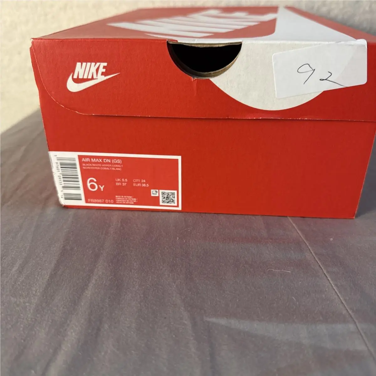 Nike shoes - Nike Air Max Dn - Air Max - FB8987-010 - Black/Hyper Cobalt/Rage Green/White 3