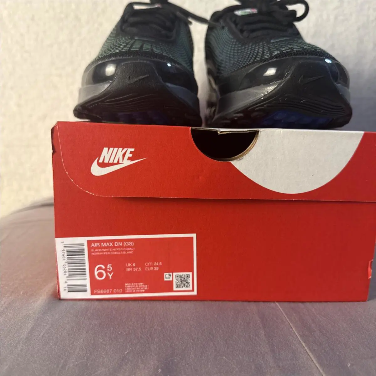 Nike shoes - Nike Air Max Dn - Air Max - FB8987-010 - Black/Hyper Cobalt/Rage Green/White 3