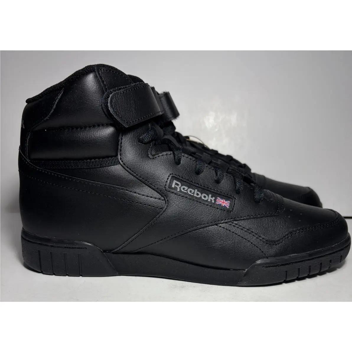 Reebok Ex-o-fit Hi Classic Black Sneakers Men US Size 10