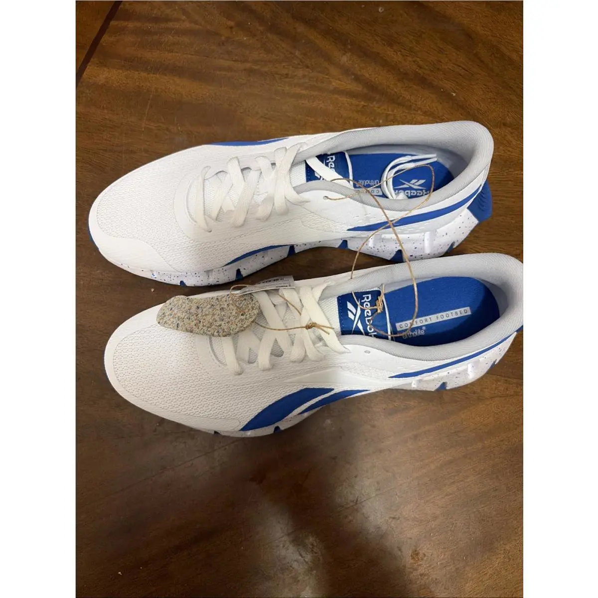 Reebok shoes - Reebok Zig Dynamica - Zig Dynamica - Gray, Blue & White (UPC: 197323043231) 8