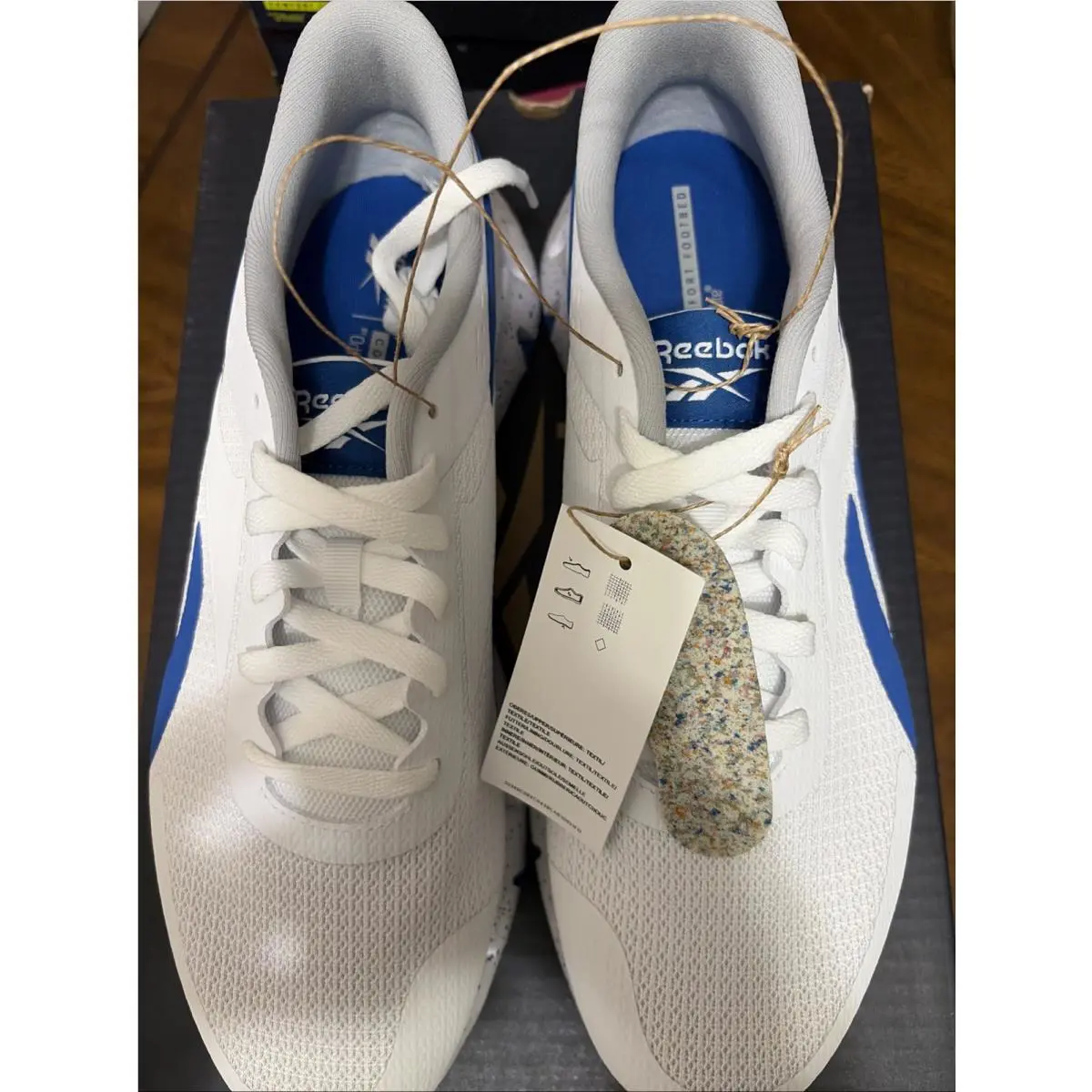 Reebok shoes - Reebok Zig Dynamica - Zig Dynamica - Gray, Blue & White (UPC: 197323043231) 12