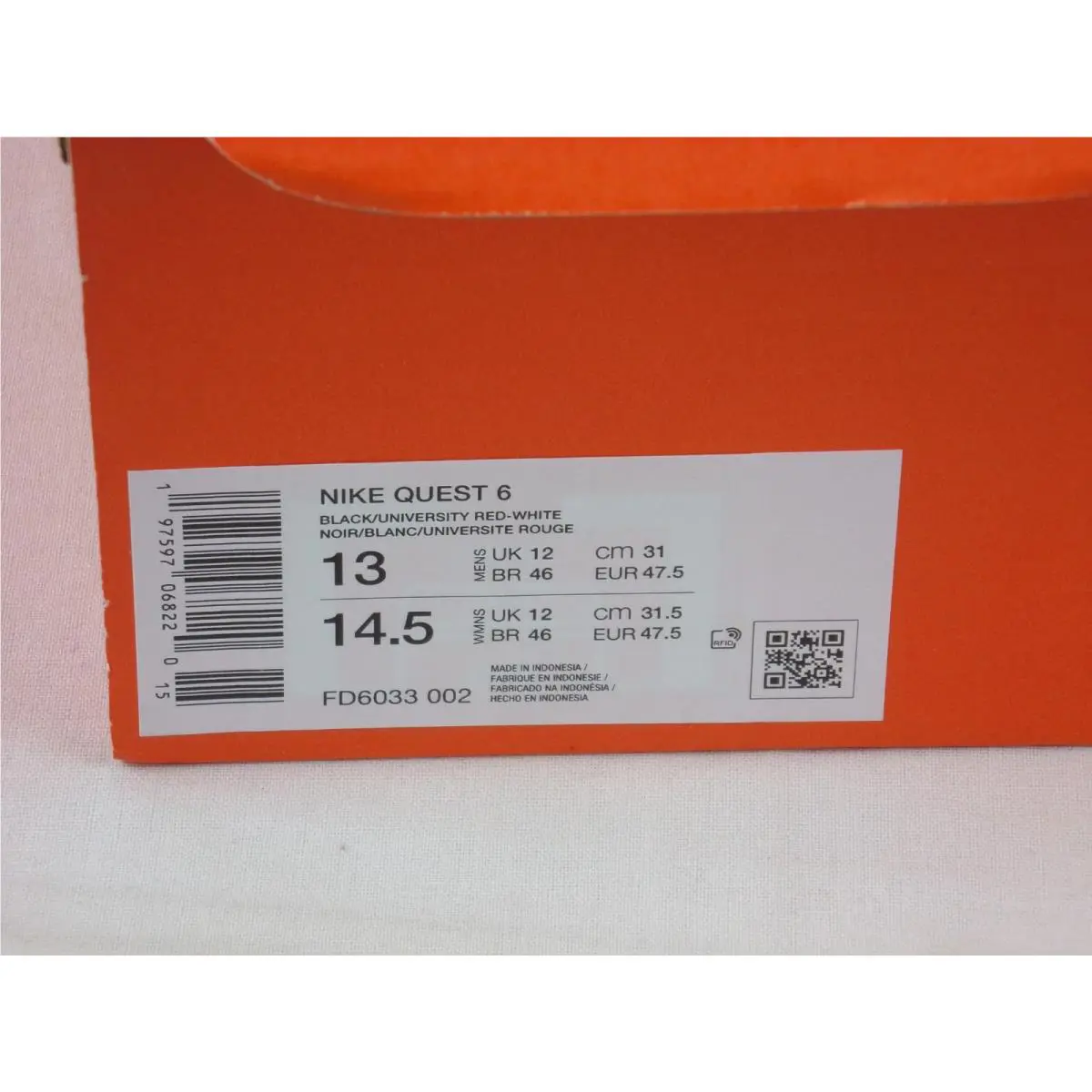 Nike shoes - Nike Quest 6 - Quest - FD6033-002 - Green (UPC: 197597068220) 10