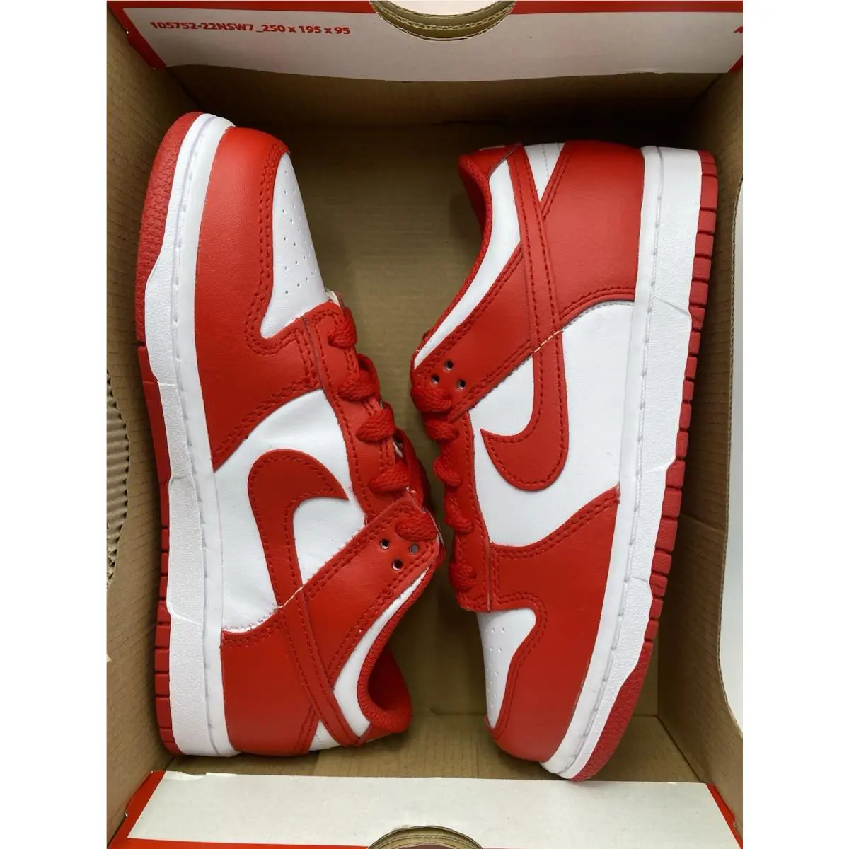 Nike shoes - Nike Dunk Low - Dunk Low - FB9108 119 - White/University Red (UPC: 197859867448) 7