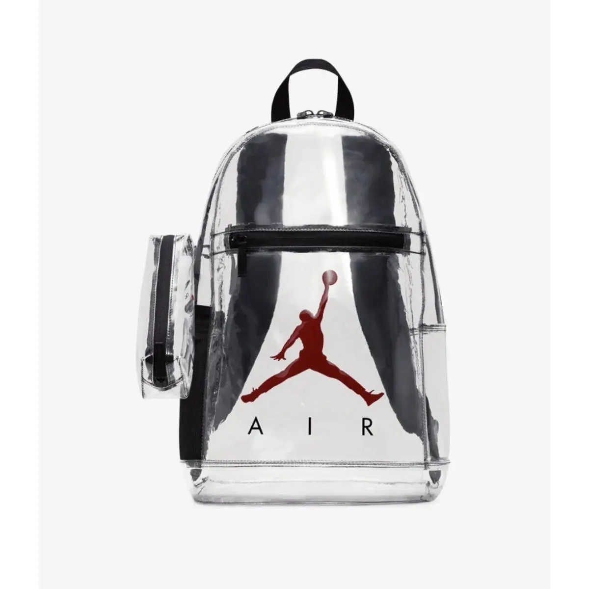 Nike Jordan Clear School Backpack Transparent Kids School Bag Travel Bag
