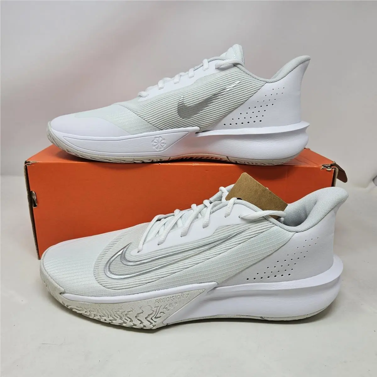 Nike Precision 7 `white Photon Dust` / FN4322 100 / Men`s Size 10.5