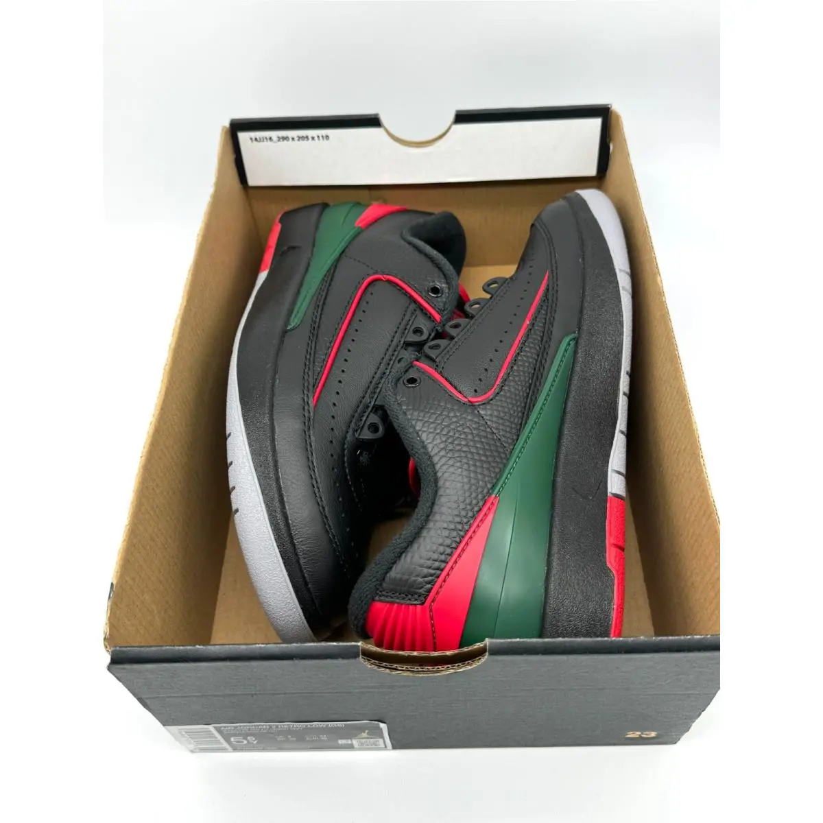 Nike shoes - Air Jordan 2 Retro Low - Black (UPC: 196969135607) 8