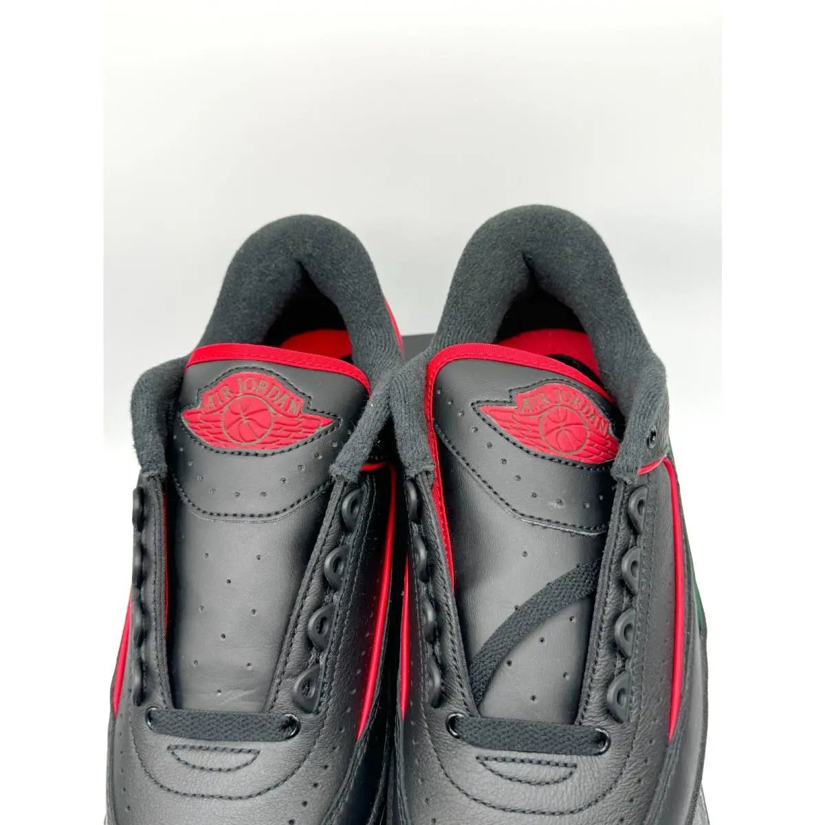Nike shoes - Air Jordan 2 Retro Low - Black (UPC: 196969135607) 1