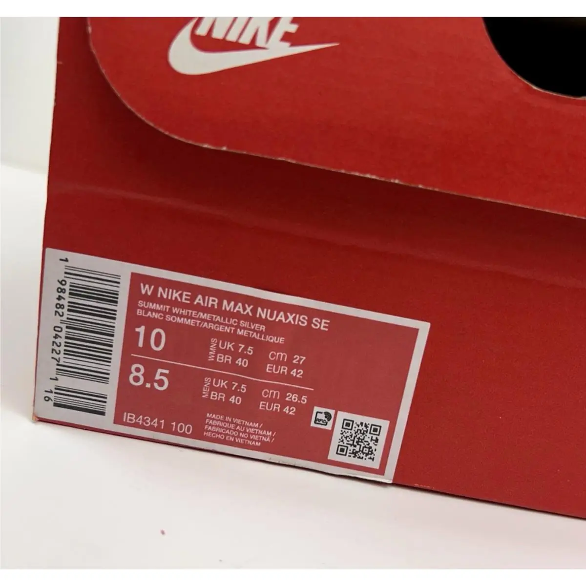 Nike shoes - Nike Air Max Nuaxis - Air Max Nuaxis - IB4341-100 - White 1