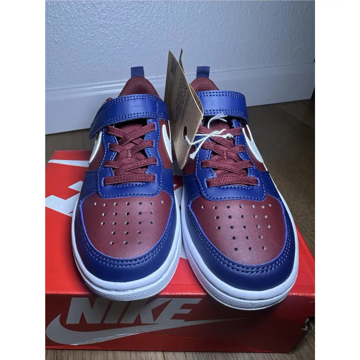 Nike shoes - Nike Court Borough - Court Borough - RED/BLUE/WHITE 1