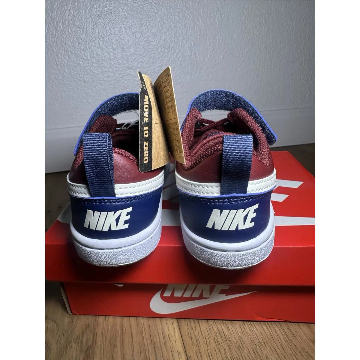 Nike shoes - Nike Court Borough - Court Borough - RED/BLUE/WHITE 3