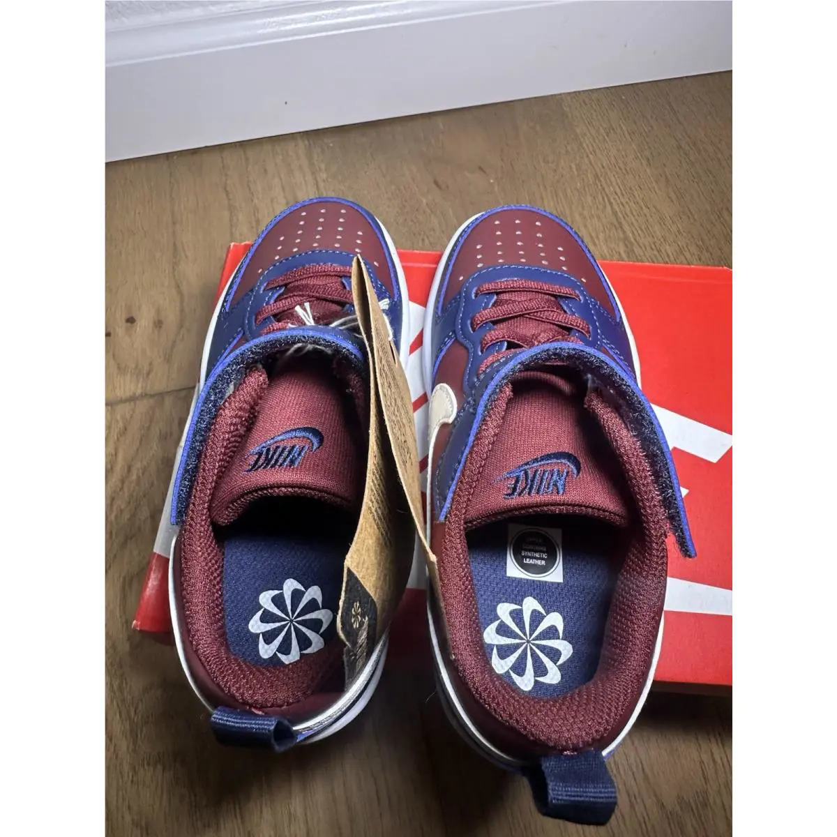 Nike shoes - Nike Court Borough - Court Borough - RED/BLUE/WHITE 4