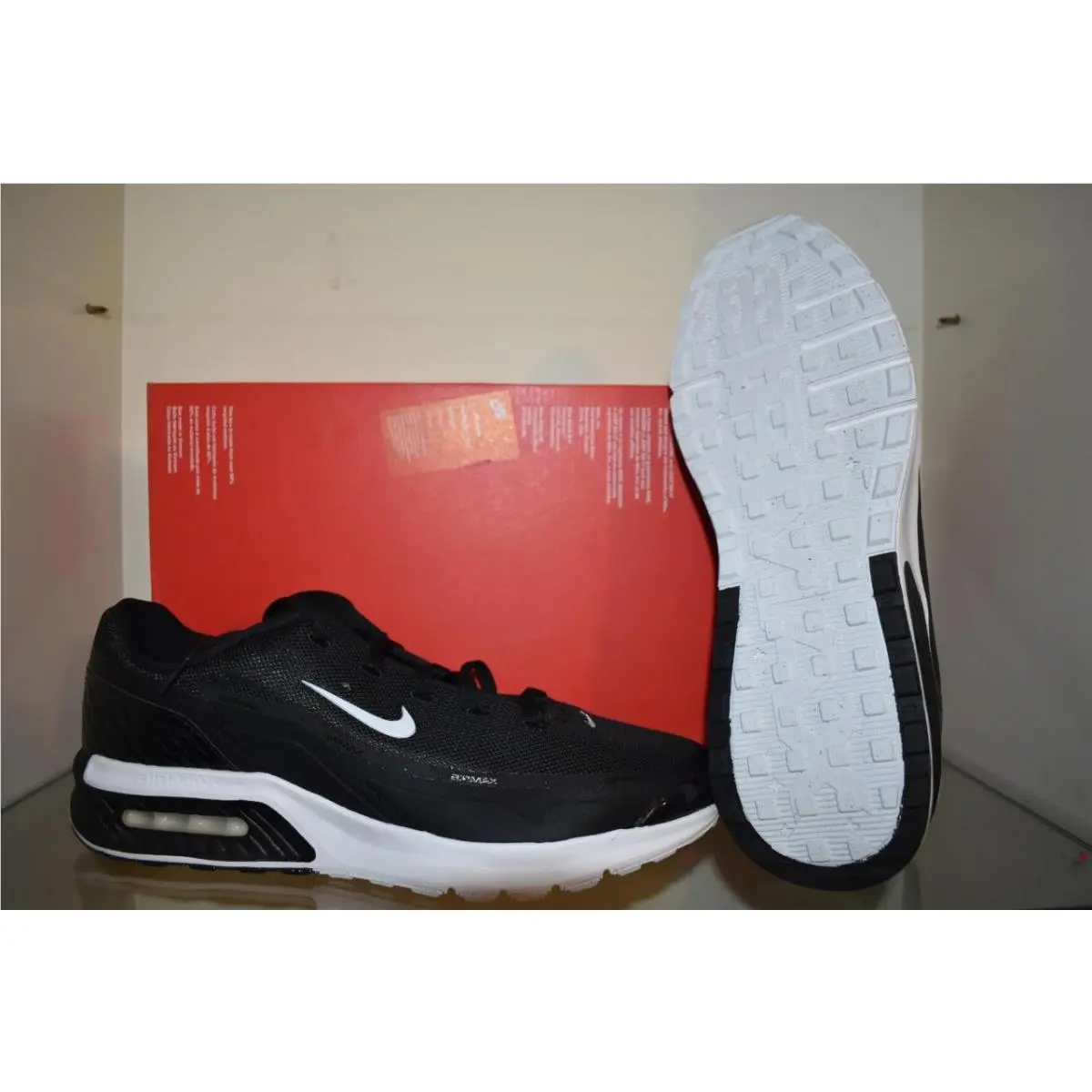 Nike Men`s Air Max Bia Running Shoes IF2624 005 Black Size 13