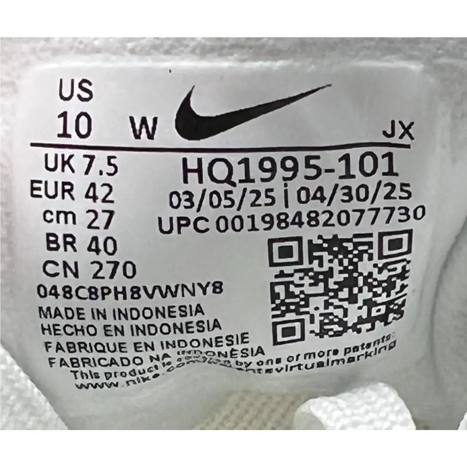 Nike shoes - Nike Revolution - Revolution - HQ1995-101 - White (UPC: 198482077730) 5