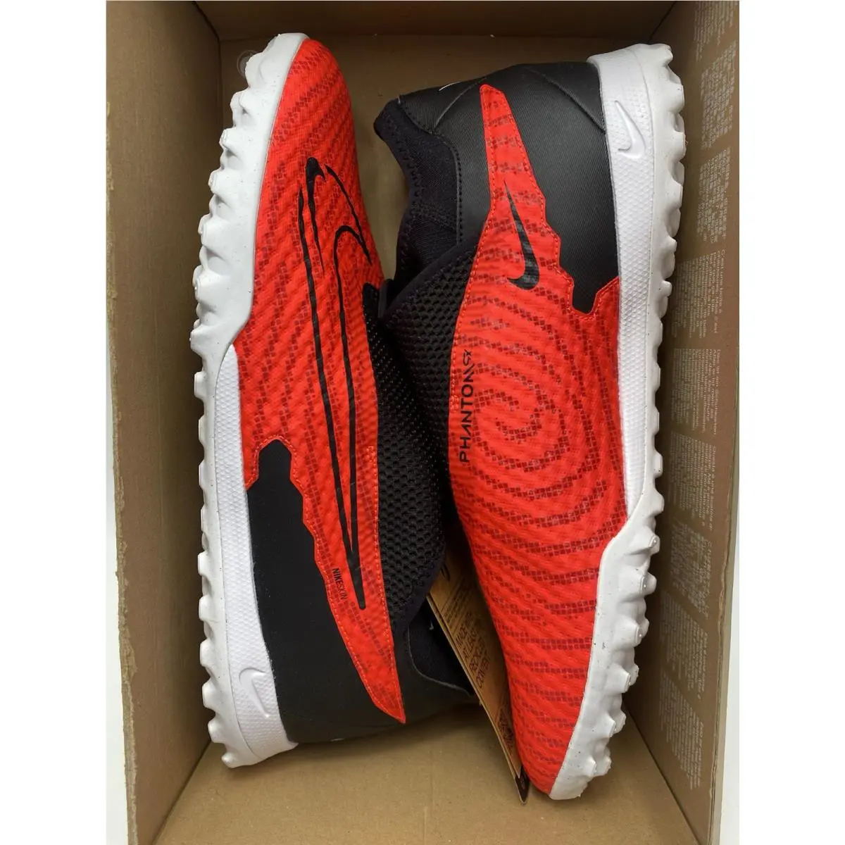 Nike shoes - Nike Phantom GX - Phantom - DD9476 600 - Bright Crimson/Black-White (UPC: 196608028161) 5