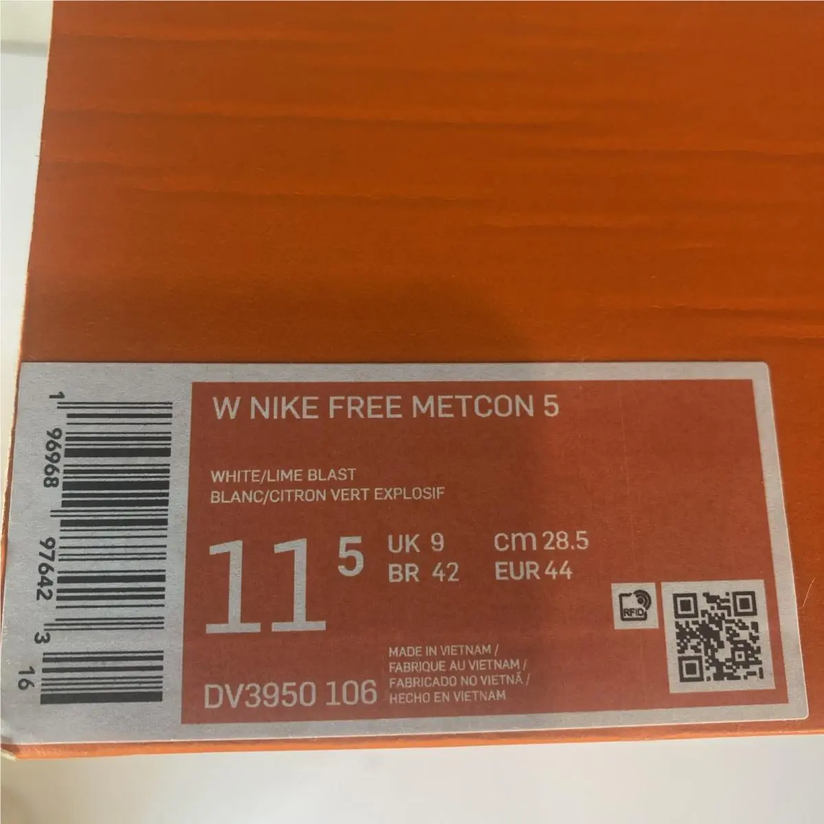 Nike shoes - Nike Free Metcon - Free Metcon - DV3950-106 - White (UPC: 0196968976423) 5