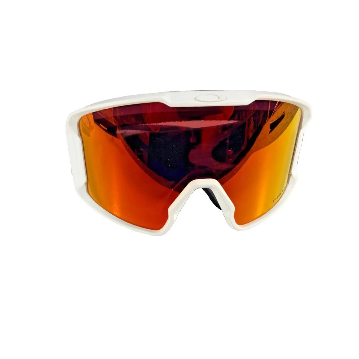 Line Miner XM Ski Googles Matte White Prizim Torch Gbl by Oakley