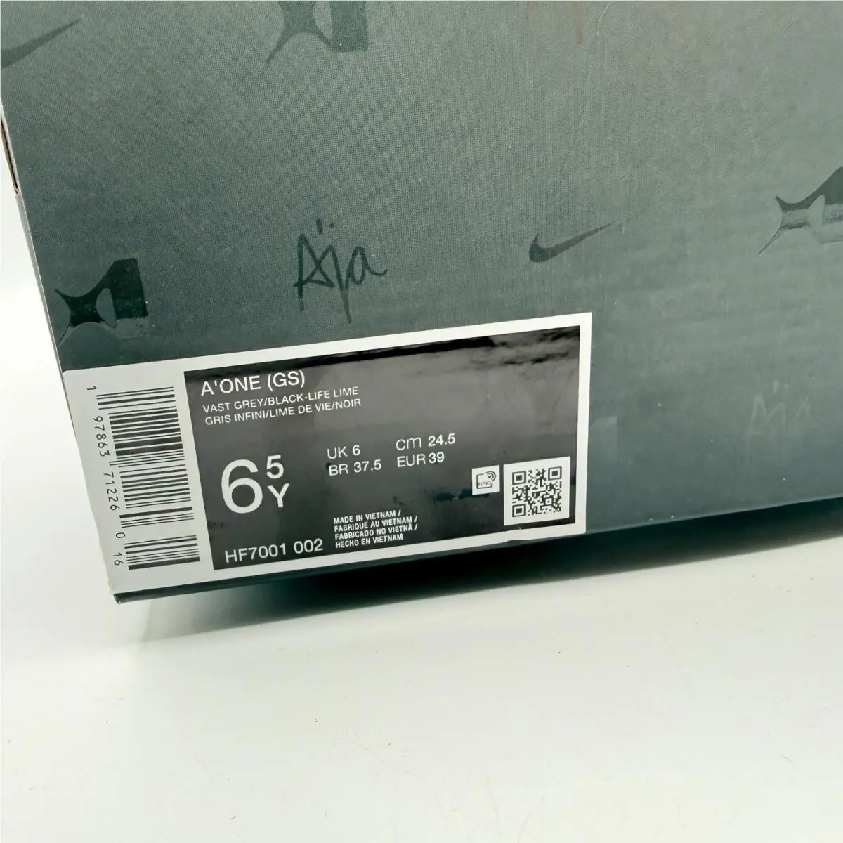 Nike shoes - Nike A`One (GS) - Gray 10