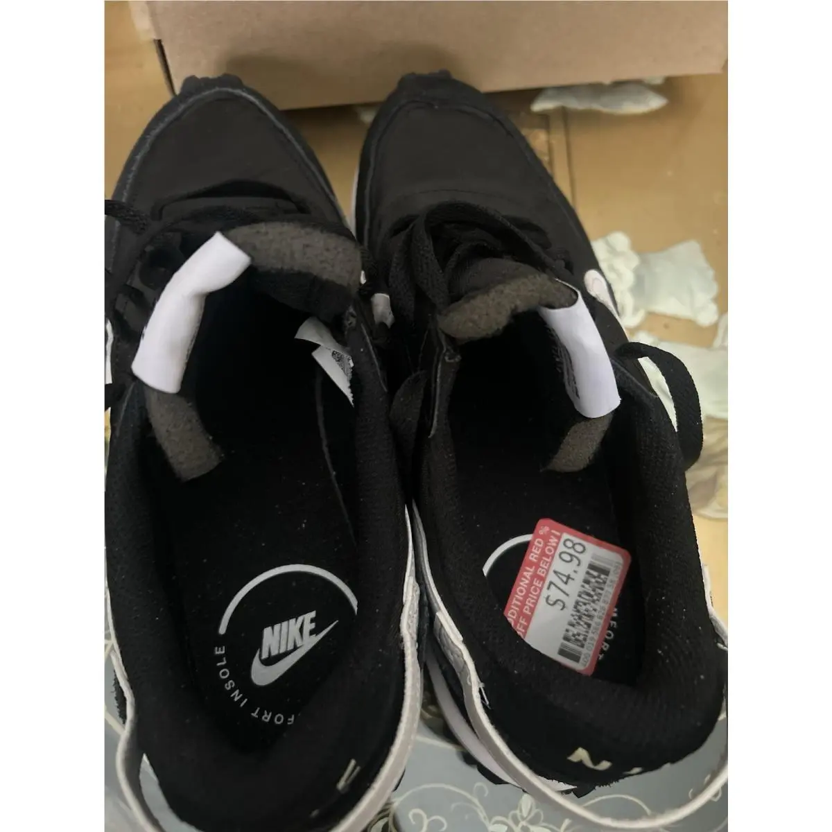Nike shoes - Nike Waffle Debut - Waffle Debut - black & white 9
