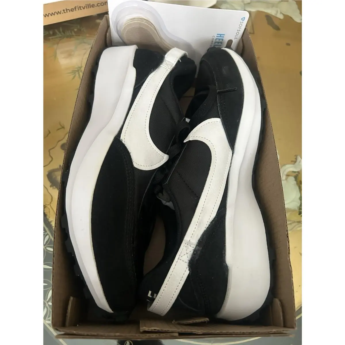Nike shoes - Nike Waffle Debut - Waffle Debut - black & white 10
