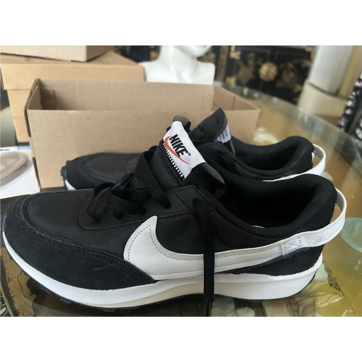 Nike shoes - Nike Waffle Debut - Waffle Debut - black & white 13