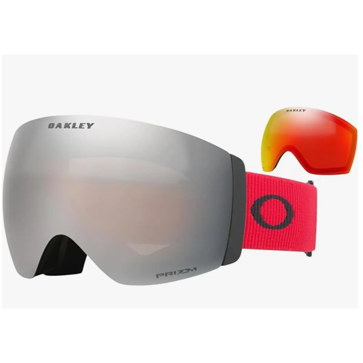 Flight Deck Pro L Snow Goggles-matte Black-prizm Black+torch Lens by Oakley