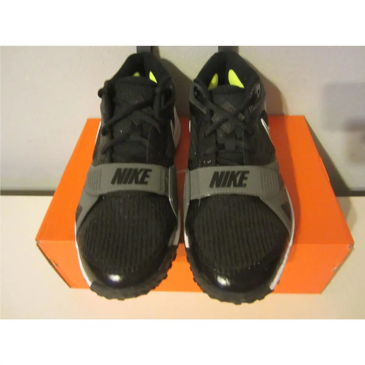 Nike shoes - Nike Air Zoom Diamond Elite Turf - DZ0503-003 - Black/White (UPC: 197597448848) 1