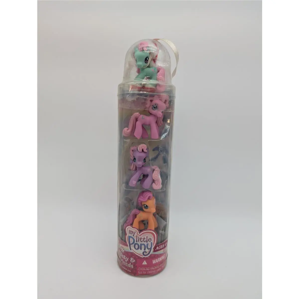 Hasbro My Little Pony Ponyville Minty Friends Christmas Tube 2006
