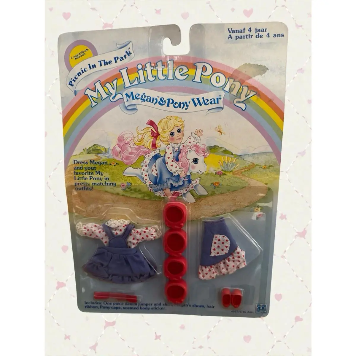 My Little Pony Megan Pony Wear Picnic In The Park Vintage Collectable