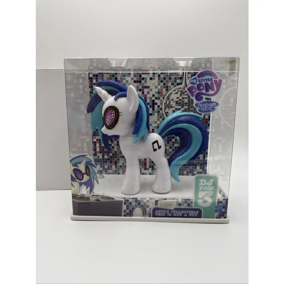 Sdcc My Little Pony DJ Pon-3 San Diego Comic Con 2013 Swarovski Elements Hasbro