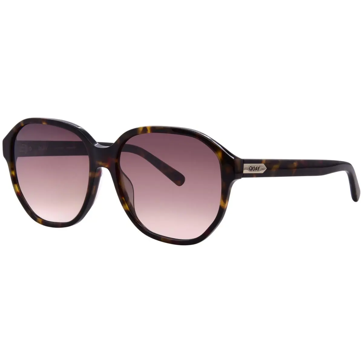 BN Woman’s Quay Guess-again NS-2436 Smpol Sunglasses Black/polarized Smoke 60mm by QUAY